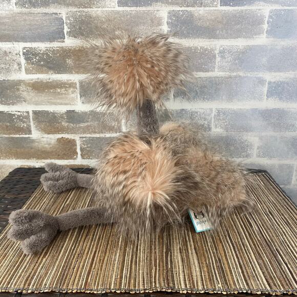 JellyCat Plush Ostrich "Odette" 20" Designed in London Stuffed Animal Polyester - Picture 8 of 11